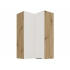Szafka narożna górna 60 cm AURO WH/AR 60x60 GN-108 2F 90 antyfinger